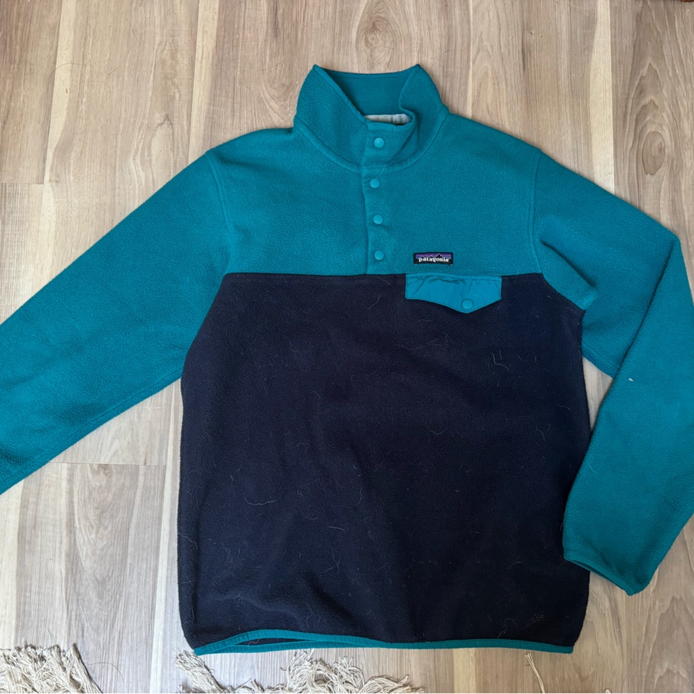 Patagonia Teal Synchilla Fleece